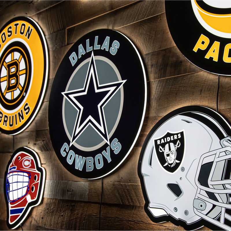 Dallas Cowboys NFL Football Helmet Edgelite LED Decor