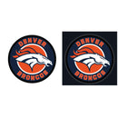 Denver Broncos NFL Football Large Round Edgelite LED Decor