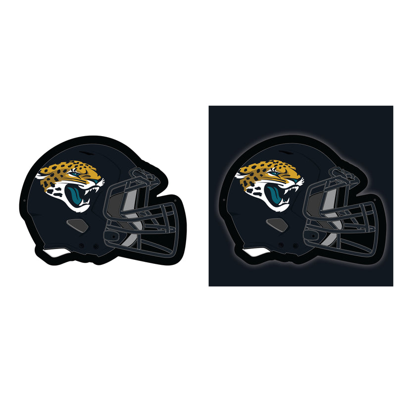 Jacksonville Jaguars NFL Football Helmet Edgelite LED Decor