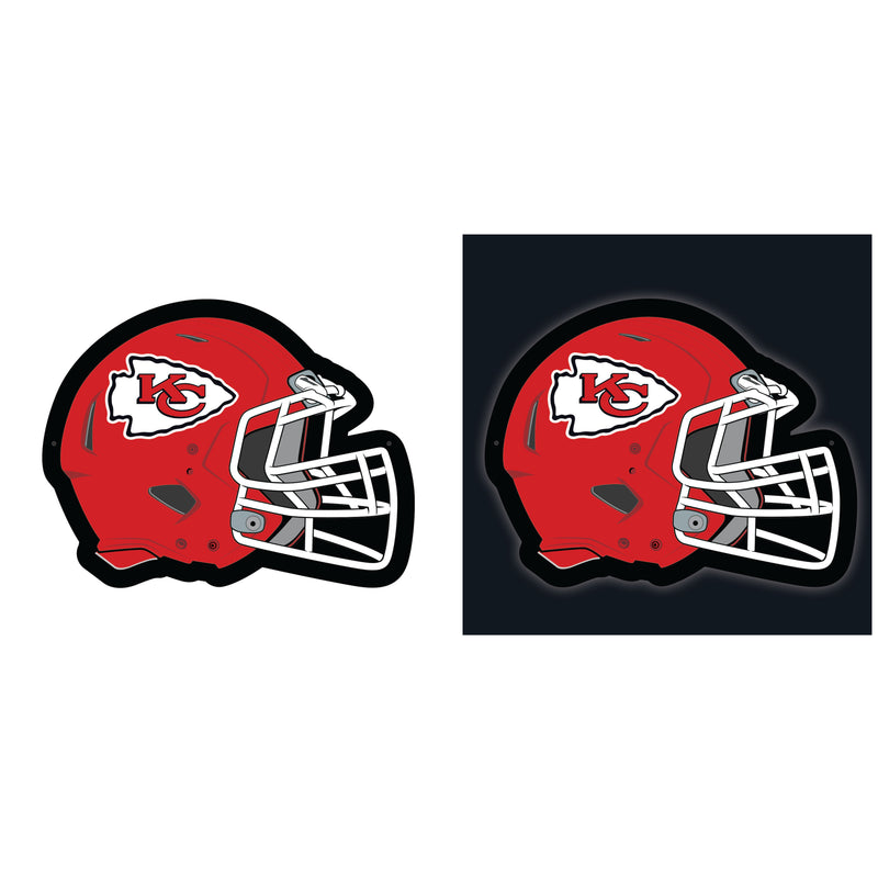 Kansas City Chiefs NFL Football Helmet Edgelite LED Decor
