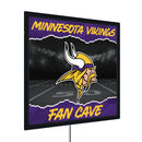 Minnesota Vikings 23"H x 23"L LED Wall Decor, Edgelite, Square