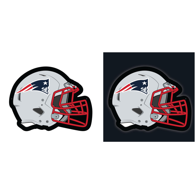 New England Patriots NFL Football Helmet Edgelite LED Decor