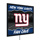 New York Giants 23"H x 23"L LED Wall Decor, Edgelite, Square