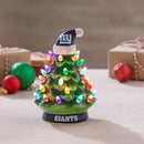 8" LED Ceramic Christmas Tree, New York Giants,8led3820t