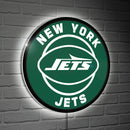 LED Wall Decor, Edgelite, Round, New York Jets