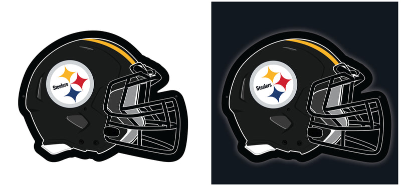 Pittsburgh Steelers NFL Football Helmet Edgelite LED Decor