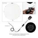 Pittsburgh Steelers NFL Football Large Round Edgelite LED Decor