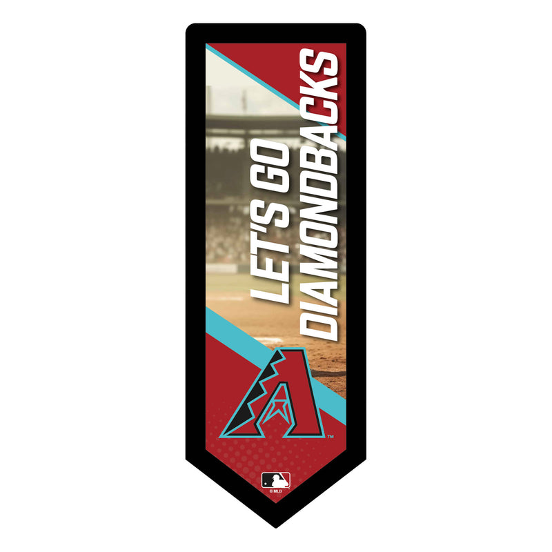 Arizona Diamondbacks Baseball Pennant Glazelite LED Decor
