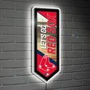 Boston Red Sox Baseball Pennant Glazelite LED Decor