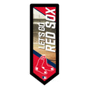 Boston Red Sox Baseball Pennant Glazelite LED Decor