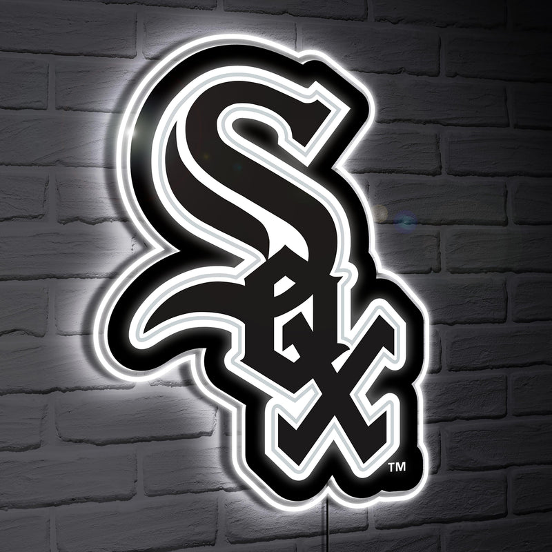 Chicago White Sox LED Wall Decor, Glazelite, Logo