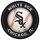 Chicago White Sox Baseball Round LED Wall Decor