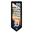 Detroit Tigers Baseball Pennant Glazelite LED Decor