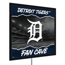 Detroit Tigers 23"H x 23"L LED Wall Decor, Edgelite, Square