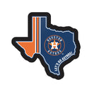 Houston Astros Baseball State Shape Edgelite LED Decor