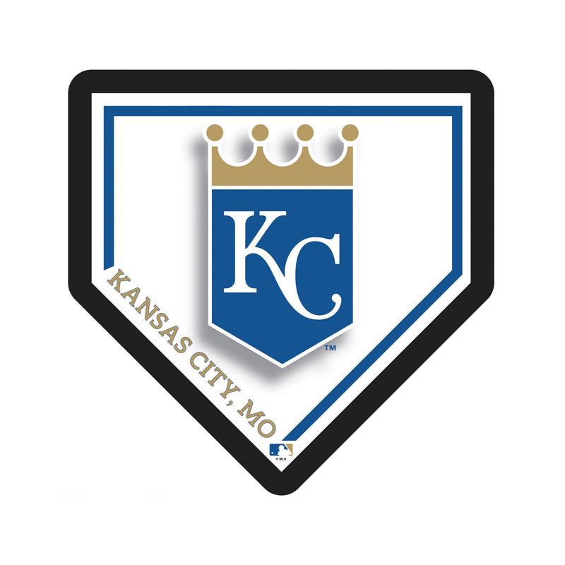 Kansas City Royals, LED Wall Decor, Edgelite, Baseball Homeplate