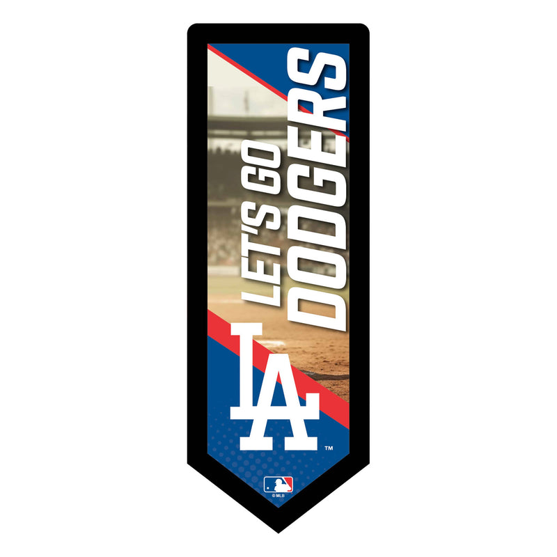 Los Angeles Dodgers Baseball Pennant Glazelite LED Decor