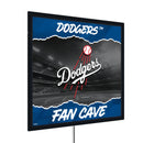 Los Angeles Dodgers 23"H x 23"L LED Wall Decor, Edgelite, Square