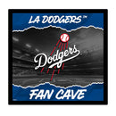 Los Angeles Dodgers 23"H x 23"L LED Wall Decor, Edgelite, Square