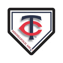 Minnesota Twins, LED Wall Decor, Edgelite, Baseball Homeplate