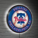 Philadelphia Phillies Baseball Large Round Edgelite LED Decor