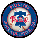 Philadelphia Phillies Baseball Large Round Edgelite LED Decor