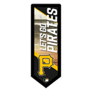Pittsburgh Pirates Baseball Pennant Glazelite LED Decor