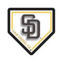 San Diego Padres, LED Wall Decor, Edgelite, Baseball Homeplate