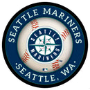 Seattle Mariners Baseball Large Round Edgelite LED Decor