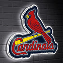 St. Louis Cardinals LED Wall Decor, Glazelite, Logo