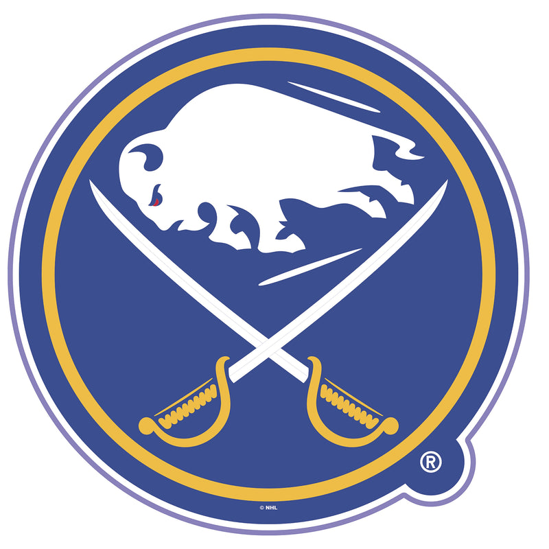 Buffalo Sabres LED Wall Decor, Glazelite, Logo