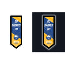 Buffalo Sabres Hockey Pennant Glazelite LED Decor