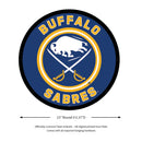 Buffalo Sabres Hockey Large Round Edgelite LED Decor