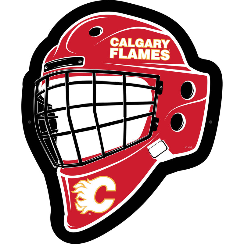 Calgary Flames Hockey Helmet Edgelite LED Decor
