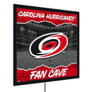 Carolina Hurricanes 23"H x 23"L LED Wall Decor, Edgelite, Square