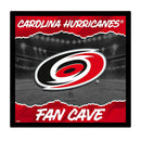 Carolina Hurricanes 23"H x 23"L LED Wall Decor, Edgelite, Square
