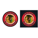 Chicago Blackhawks Hockey Large Round Edgelite LED Decor