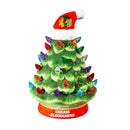 8" LED Ceramic Christmas Tree, Chicago Blackhawks