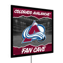 Colorado Avalanche 23"H x 23"L LED Wall Decor, Edgelite, Square