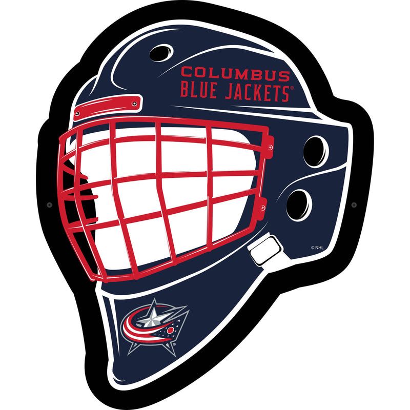 Columbus Blue Jackets Hockey Helmet Edgelite LED Decor