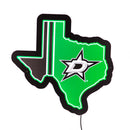Dallas Stars Hockey State Shape Edgelite LED Decor
