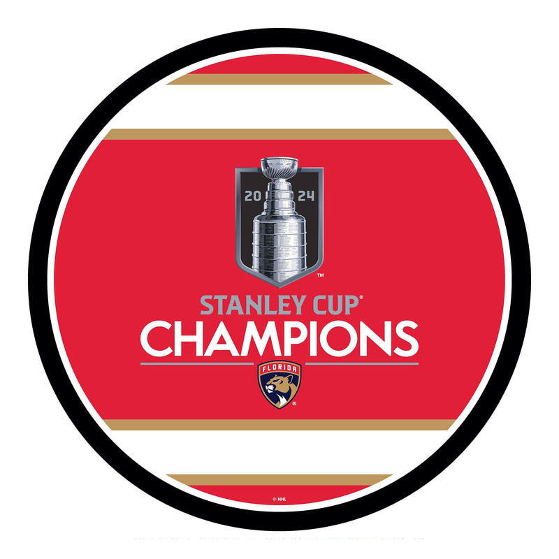 Florida Panthers Edgelite, LG Round, Stanley Cup Champions 2024