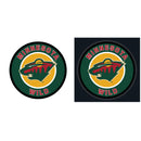 Minnesota Wild Hockey Large Round Edgelite LED Decor