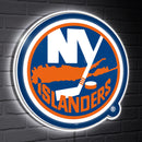 New York Islanders LED Wall Decor, Glazelite, Logo