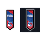 New York Rangers Hockey Pennant Glazelite LED Decor