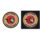 Ottawa Senators Hockey Large Round Edgelite LED Decor