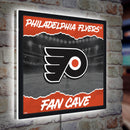 Philadelphia Flyers 23"H x 23"L LED Wall Decor, Edgelite, Square