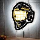Pittsburgh Penguins Hockey Helmet Edgelite LED Decor