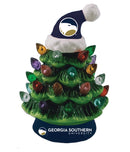 4" Mini LED Tabletop Christmas Tree, Georgia Southern University,8led5010mt