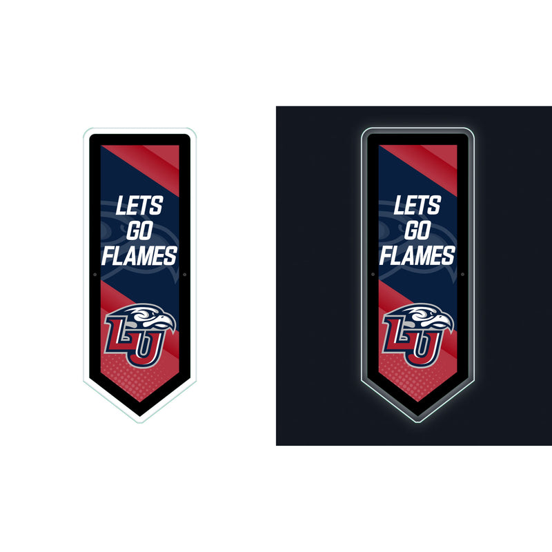 Liberty University College Pennant Glazelite LED Decor